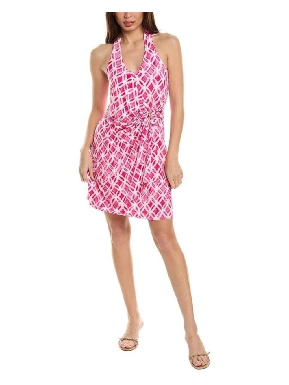 Tommy Bahama Women’s Clara Lovely Lattice Mini Dress Large